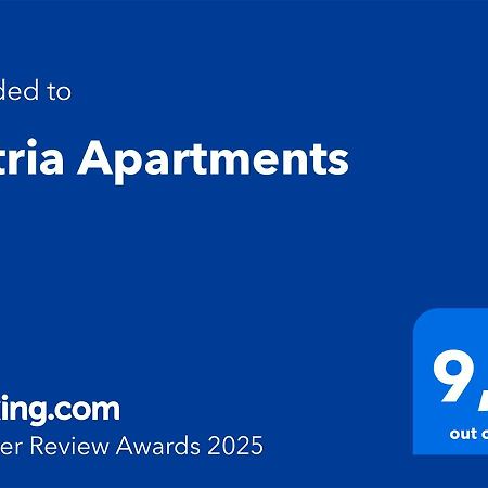 Ostria Apartments Kalamákion エクステリア 写真