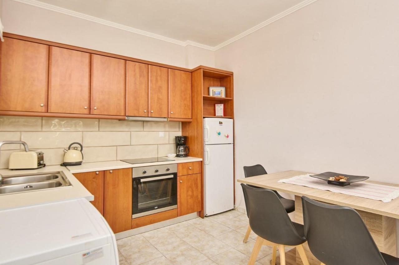 Ostria Apartments Kalamákion エクステリア 写真