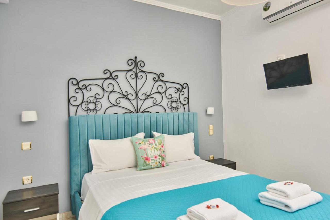 Ostria Apartments Kalamákion エクステリア 写真