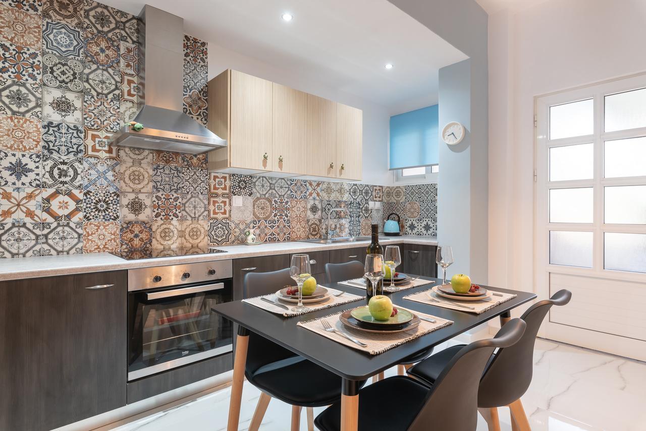 Ostria Apartments Kalamákion エクステリア 写真